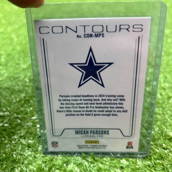 2024 Panini Phoenix Micah Parsons Contours #CON-MPS - Picture 2 of 3